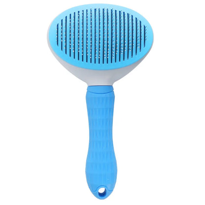 Pet Comb Stainless Steel Needle Comb Pet Dog Cleaning Brush