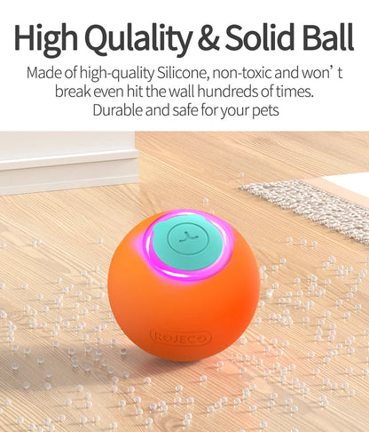 Smart Pet Cat Bouncing Automatic Rolling Ball Toy