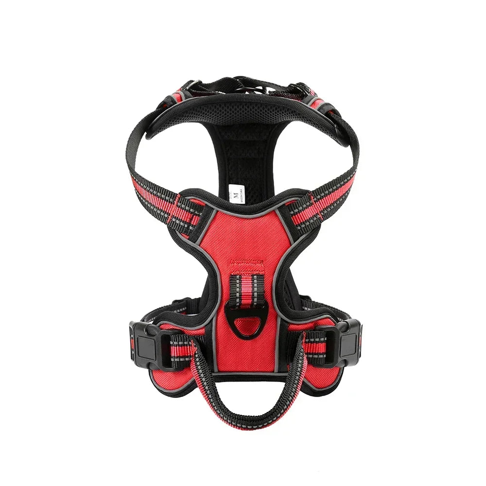 Adjustable Nylon Pet Dog Reflective Harness Leash