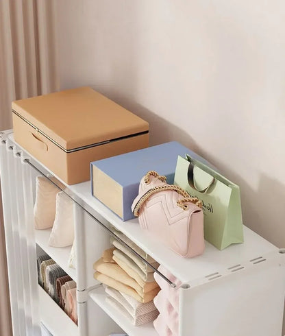 Simple Cloth Wardrobe High-capacity Multipurpose Storage Rack