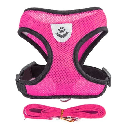 Pet Cat Harness Leash Adjustable