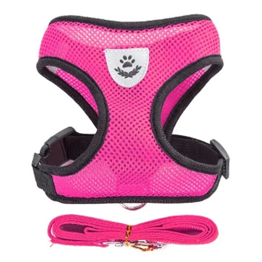 Pet Cat Harness Leash Adjustable