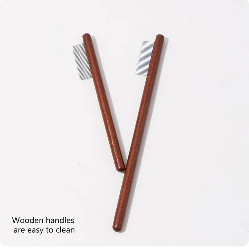 Pet Woodiness Facial Cleaning Comb