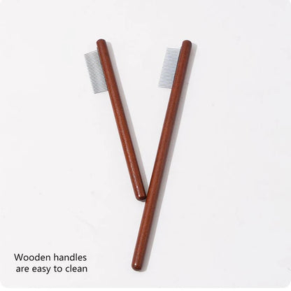 Pet Woodiness Facial Cleaning Comb