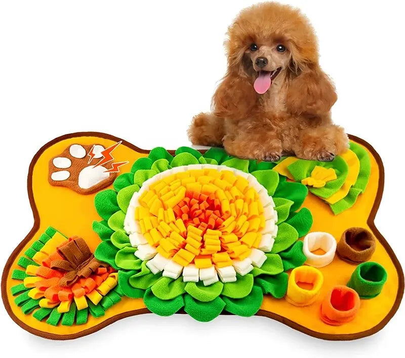 Pet Dog Interactive Slow Food Mat Training Educational Toys