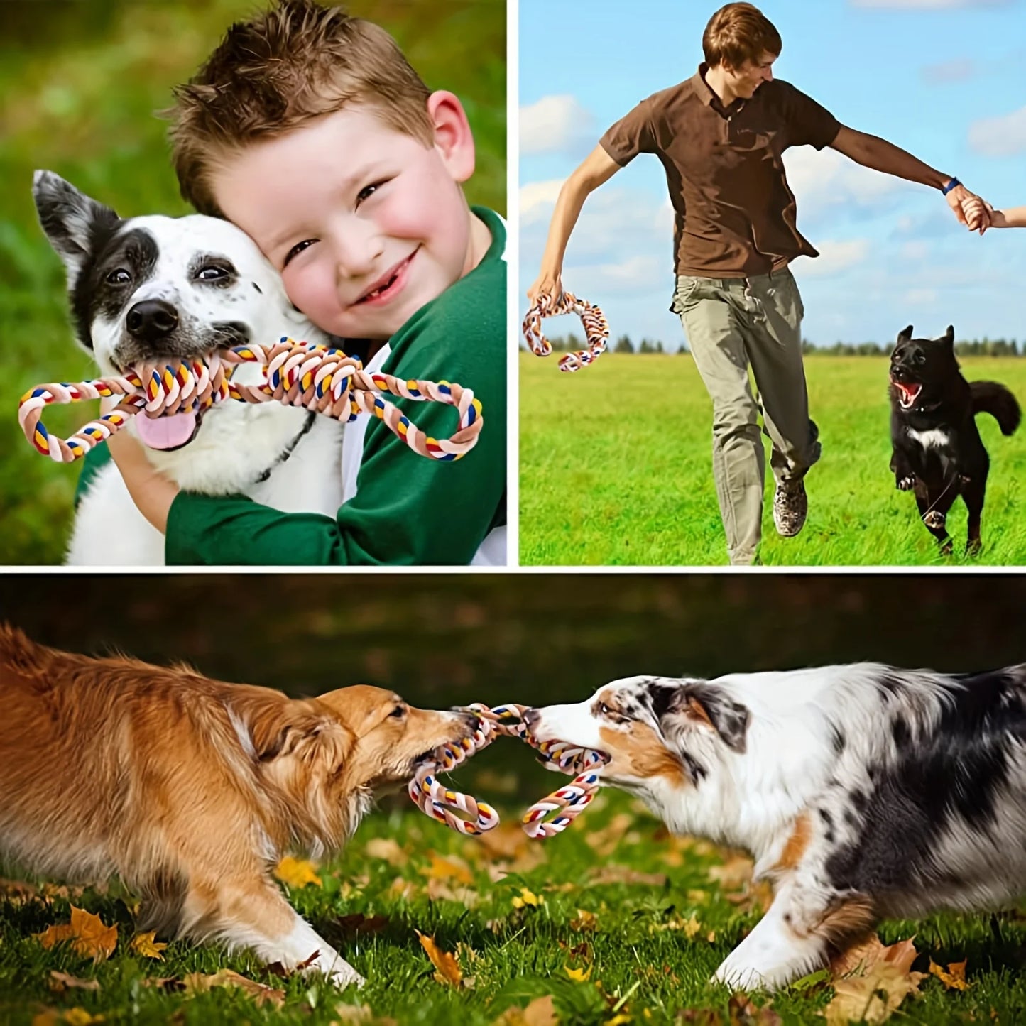 Pet Dog Indestructible Cotton Rope Toy