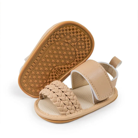 Summer Casual Anti-slip Rubber Bottom Baby Sandals