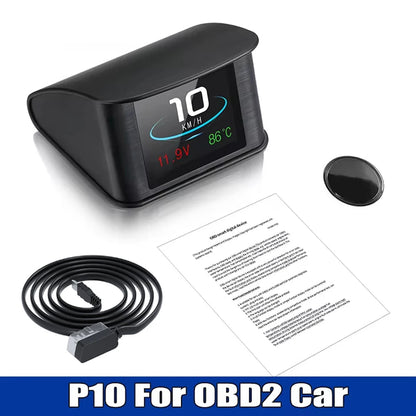 Car Head-up Display TFT LCD Digital Speedometer