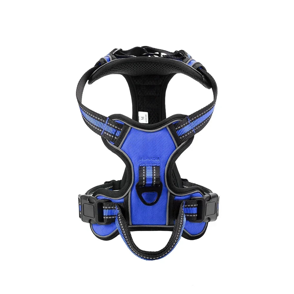 Adjustable Nylon Pet Dog Reflective Harness Leash