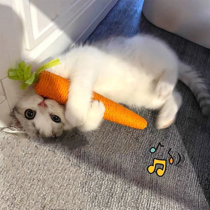 Pet Cat Make Sounds, Carrots, Self-sex, Teething Sticks