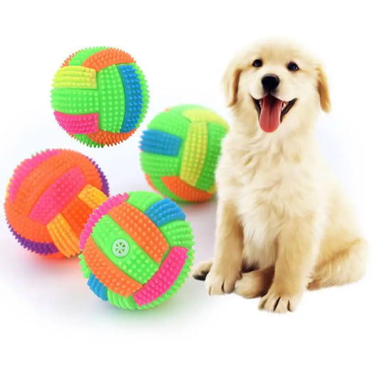 Pet Interactive Glowing Ball Toy