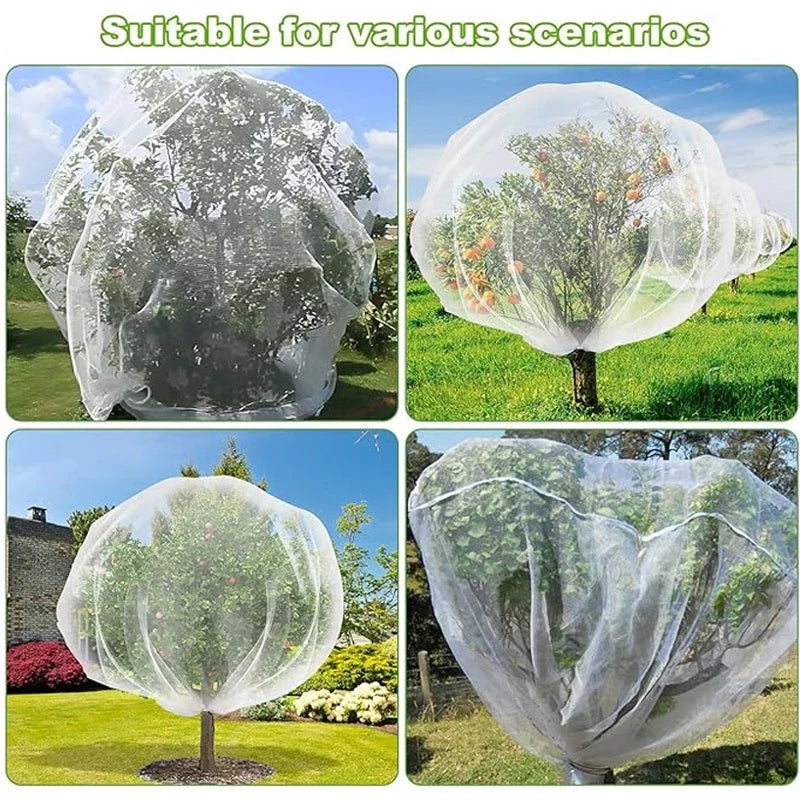 Large Fruits Tree Netting Cover with Zipper