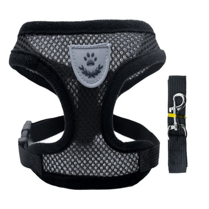 Pet Cat Dog Harness Leash Adjustable