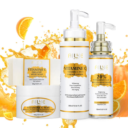 Vitamin C Skin Care Set, with Lightening Body Lotion