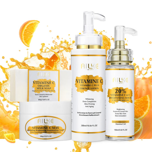 Vitamin C Skin Care Set, with Lightening Body Lotion