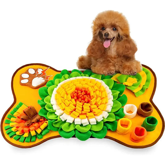 Pet Dog Interactive Slow Food Mat Training Educational Toys