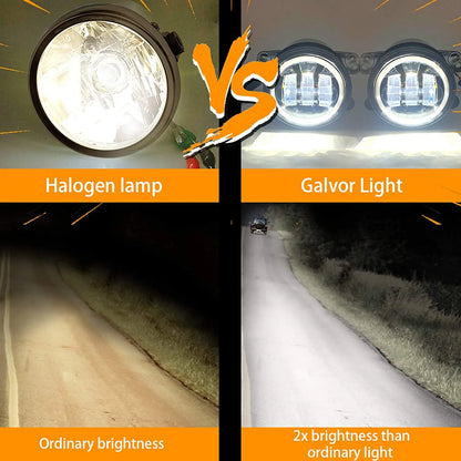 4 Inch LED Fog Lights Round Car Driving Light