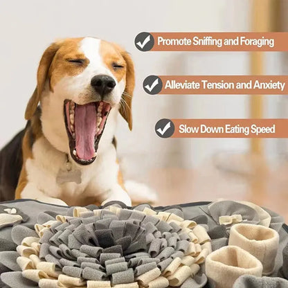 Pet Dog Interactive Slow Food Mat Training Educational Toys