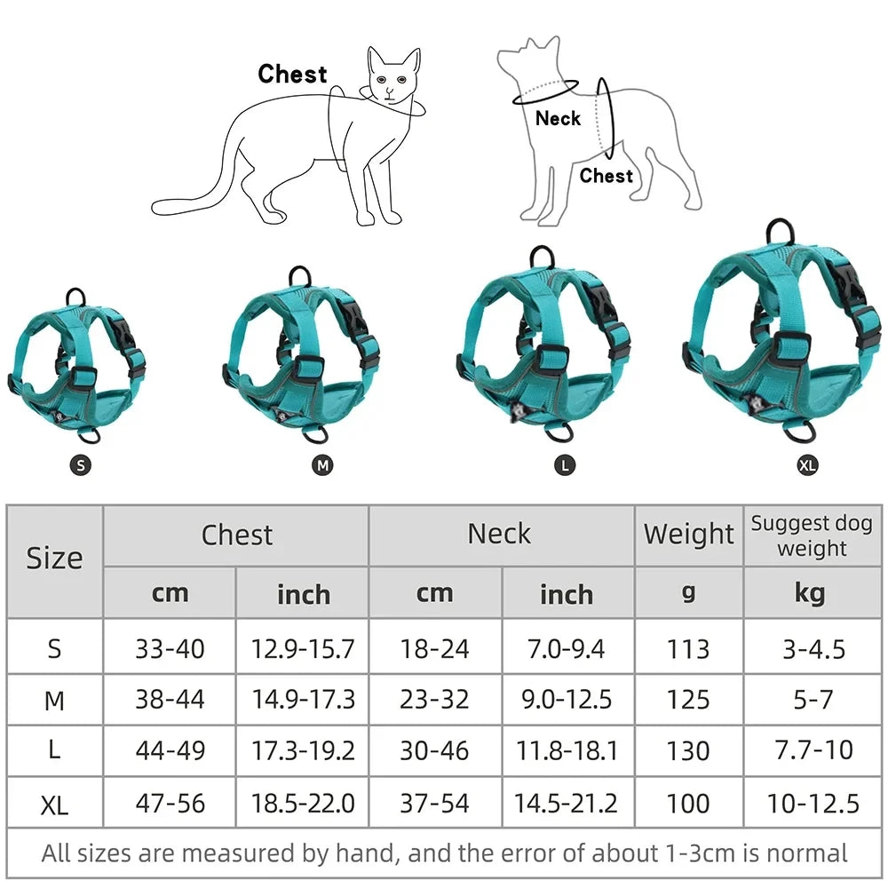 Pet Cat Harness and Leash Set