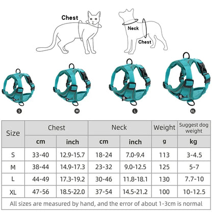 Pet Cat Harness and Leash Set