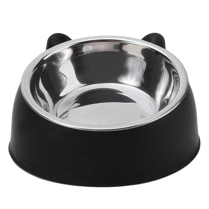 1Pc Pet Cat Food Feeding Bowl
