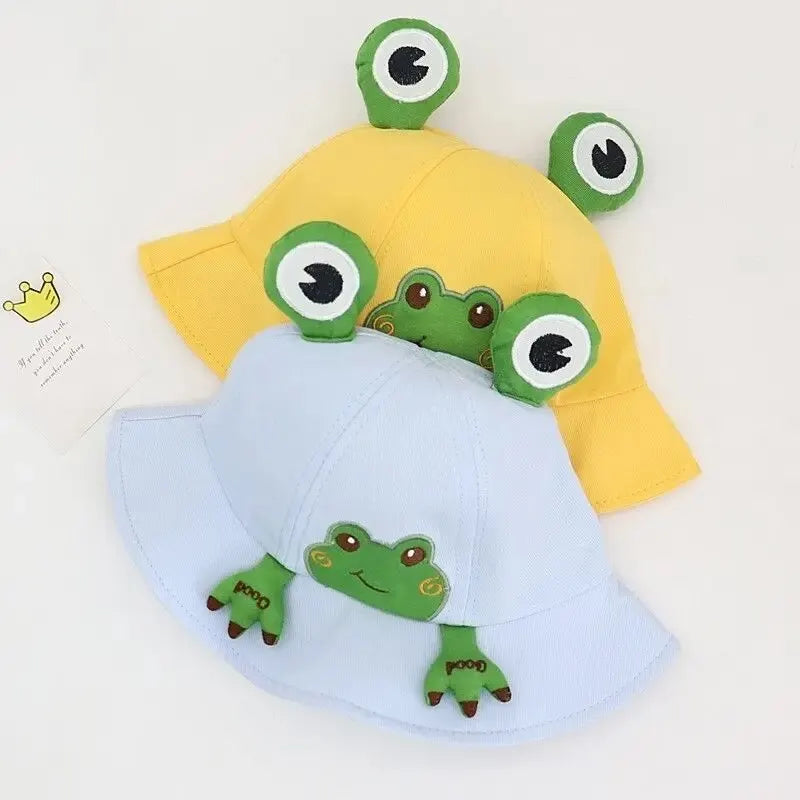 Cartoon Frog Baby Bucket Hat