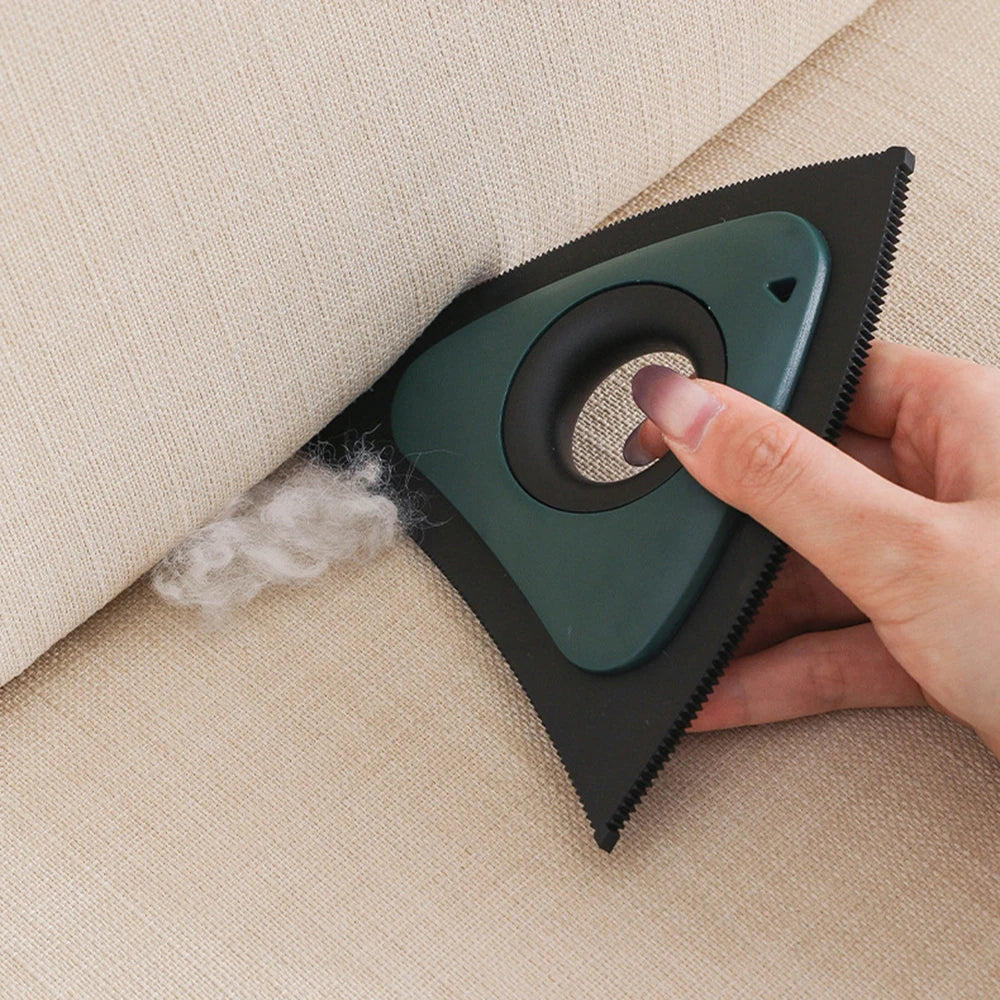 Pet hair remover, cat and dog bed hair remover brush
