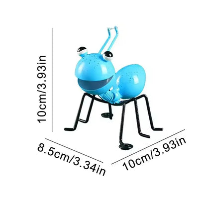 Cute Ant Statue Garden Decor Figure Stand