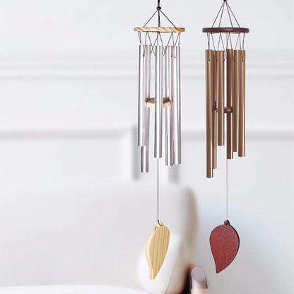 Good Luck Wind Chimes, 6 Tubes Bell Pendant For Home Decorations