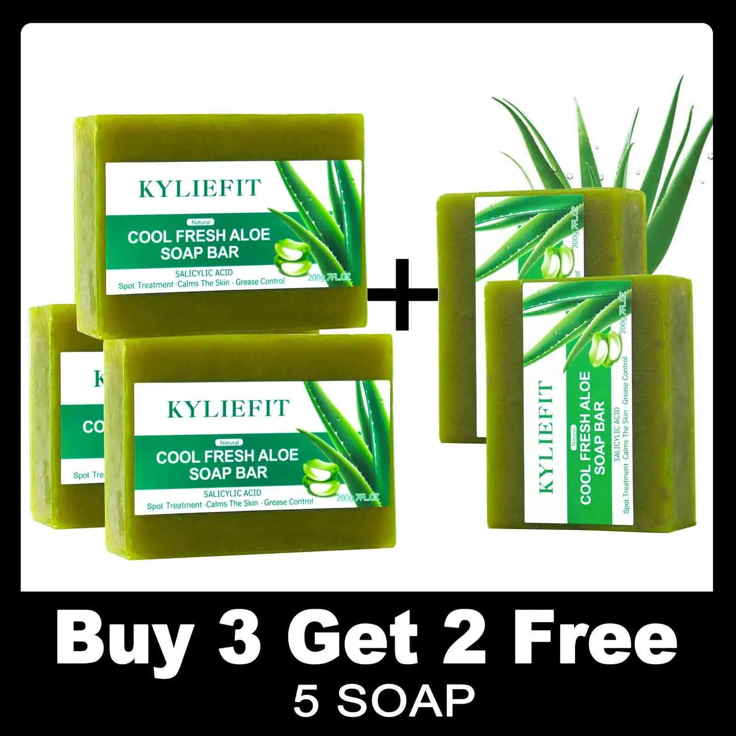 Cool Fresh Aloe Soap Bar