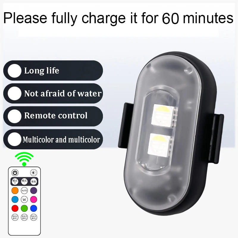 Wireless Remote Control Car LED Light