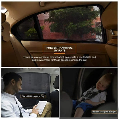 Car Sunshade Curtains Universal Side Window Shades