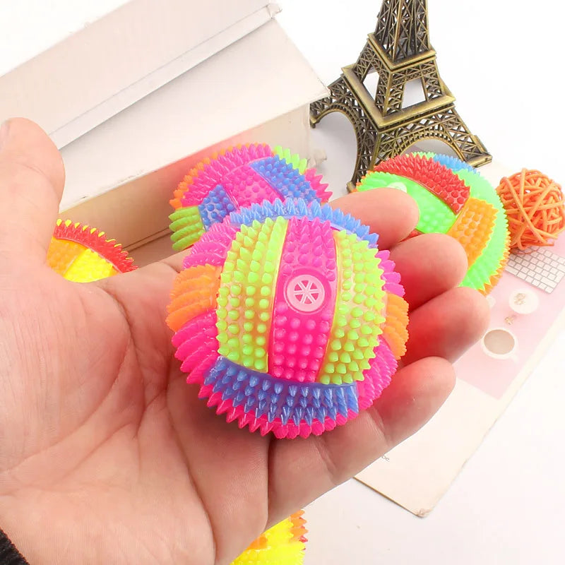 Pet Interactive Glowing Ball Toy
