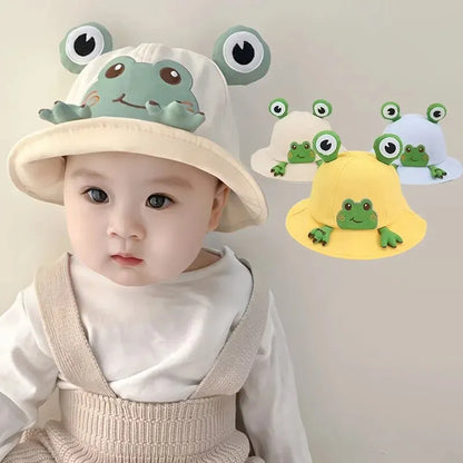 Cartoon Frog Baby Bucket Hat