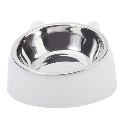 1Pc Pet Cat Food Feeding Bowl