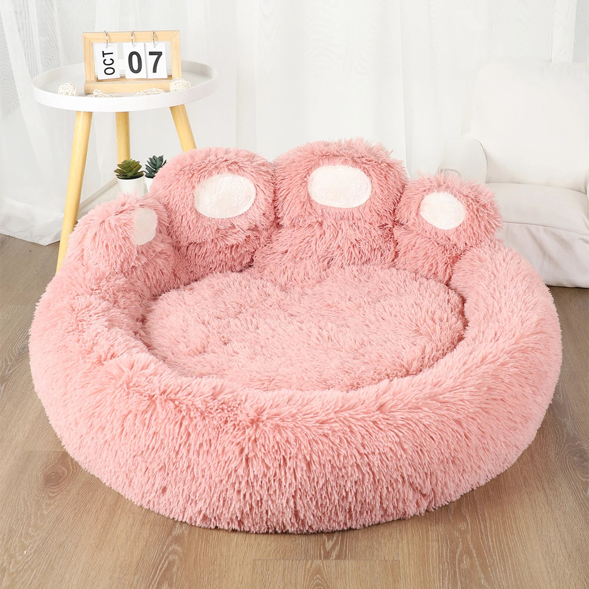 Fluffy Dog Bed – Soft & Breathable Pet Sofa Basket