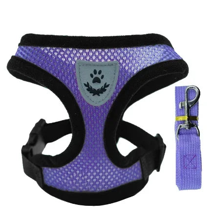 Pet Cat Harness Leash Adjustable