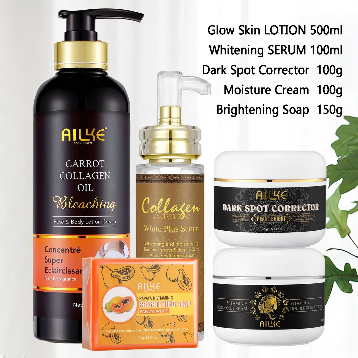 Moisturizing, Collagen Women Skin Care Set