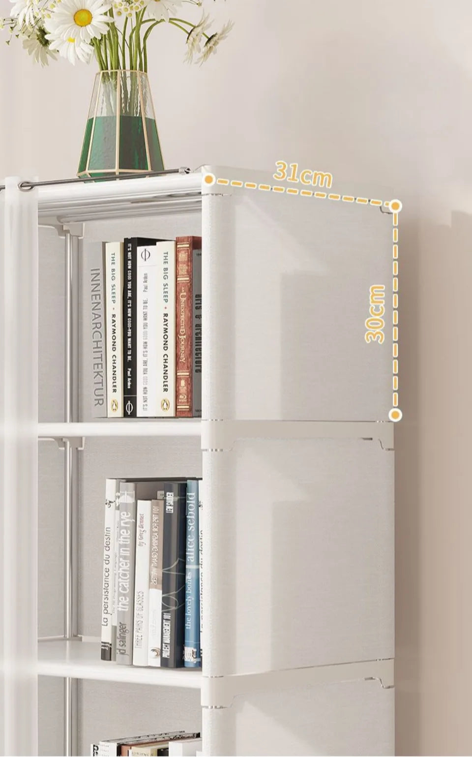Simple Cloth Wardrobe High-capacity Multipurpose Storage Rack