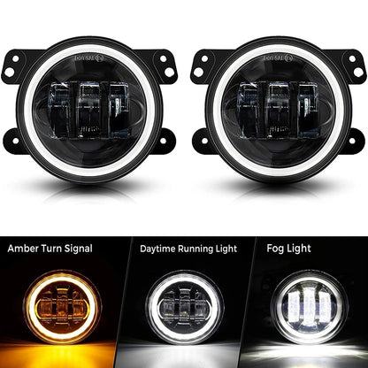 4 Inch LED Fog Lights Round Car Driving Light