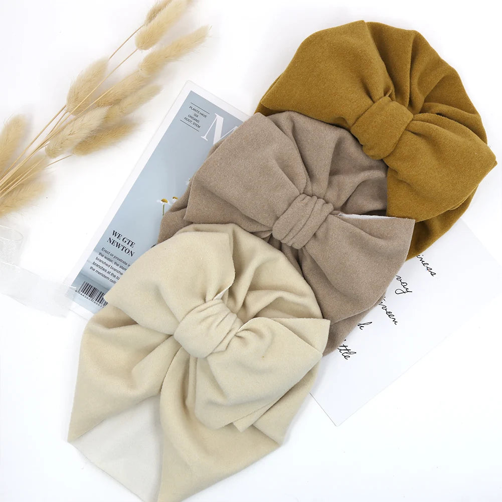 Winter Warm Baby Turban Hats