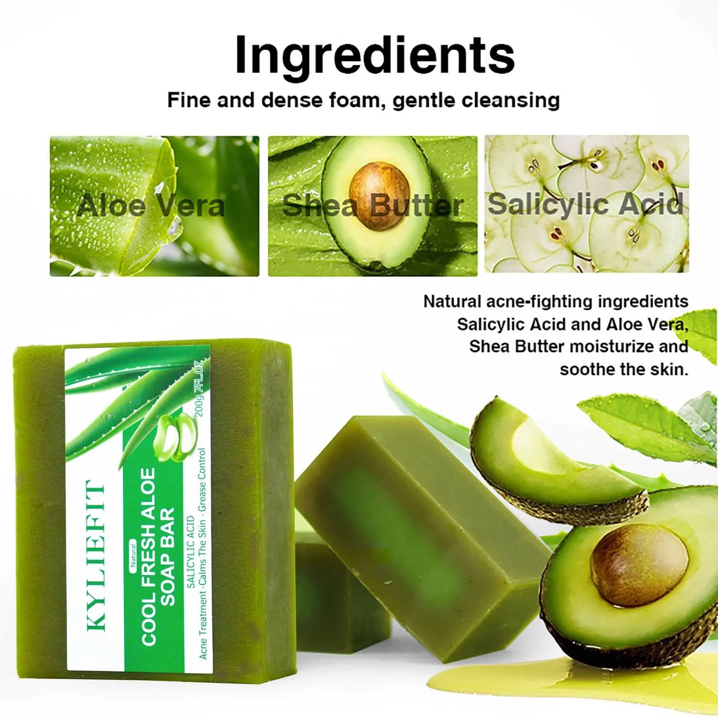 Cool Fresh Aloe Soap Bar