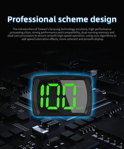 Car Universal HUD Head Up Display Digital Speedometer Projector