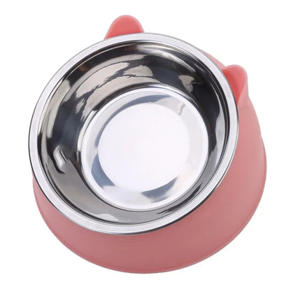 1Pc Pet Cat Food Feeding Bowl