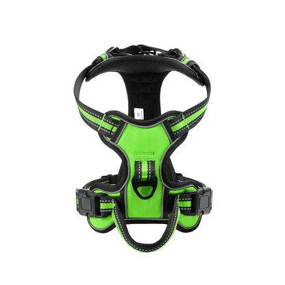 Adjustable Nylon Pet Dog Reflective Harness Leash