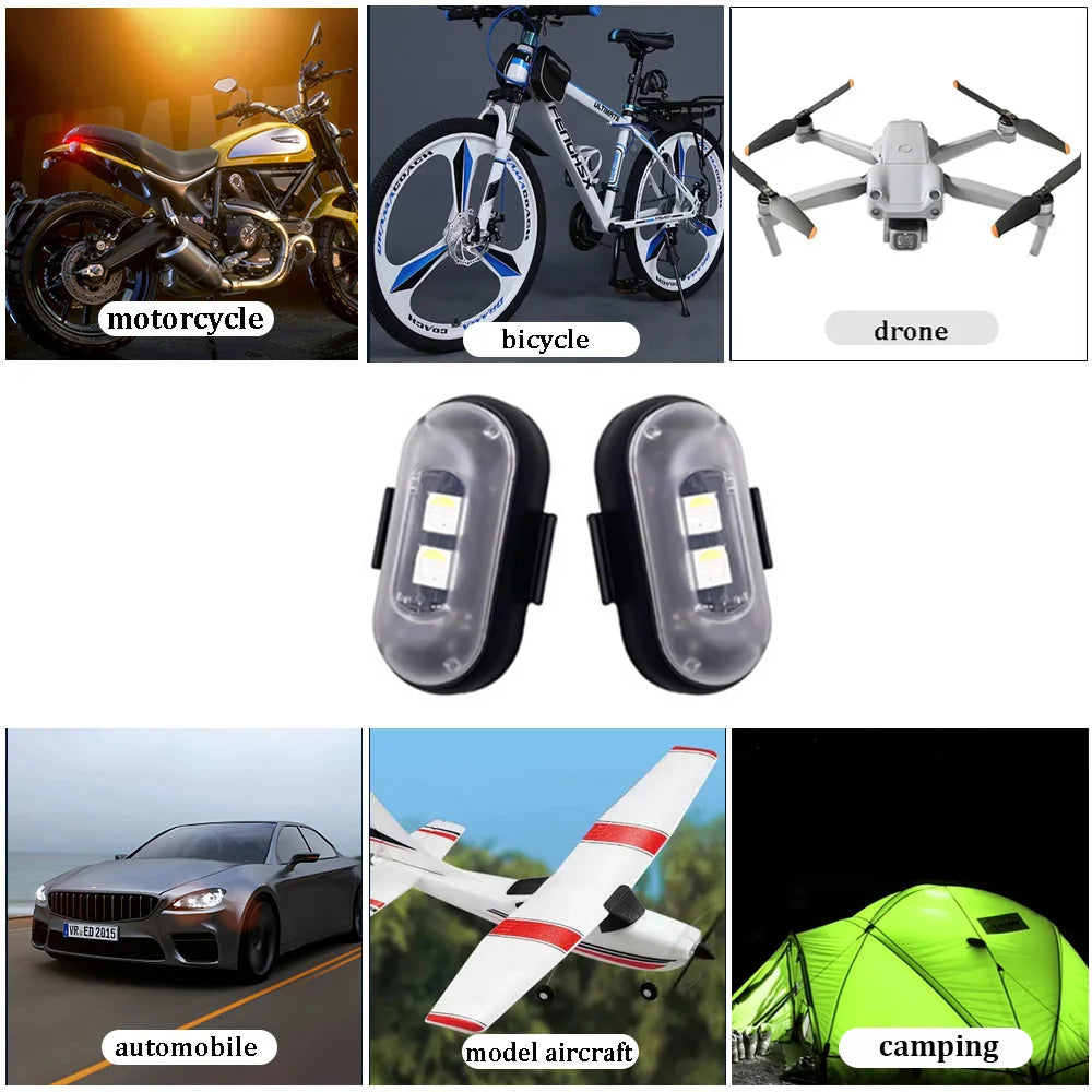 Wireless Remote Control Car LED Light