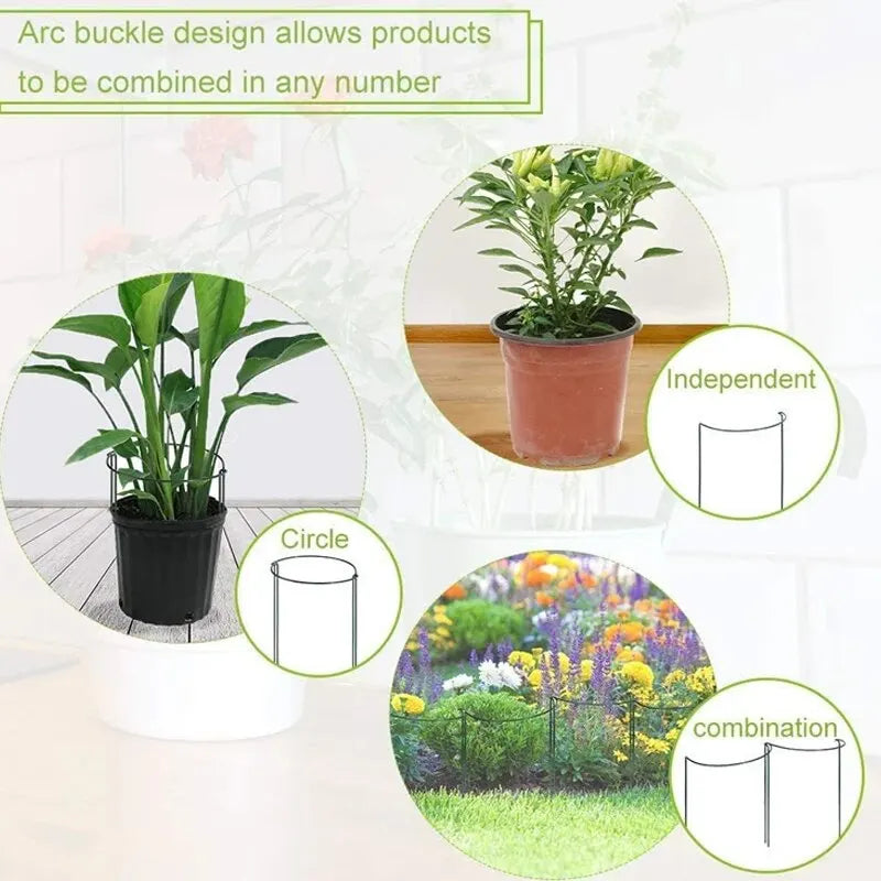 6pcs Tall Plant Support Stakes