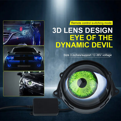 Cool Decoration Dynamic LED Car Headlights