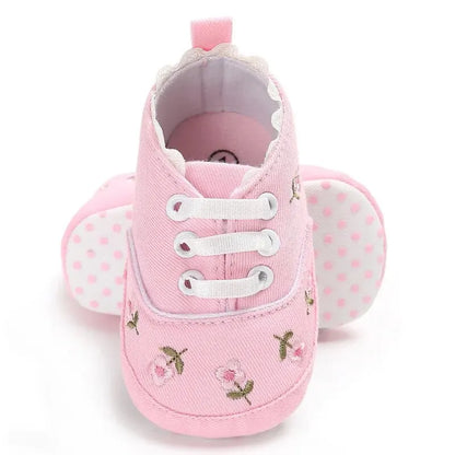 Newborn Baby Girl Summer Casual Canvas Shoes