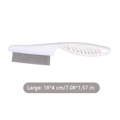 Flea Comb Dog Cat Hair Removal Brush